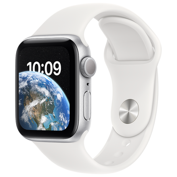 Умные часы Apple Watch SE 2022 40 мм/ Серебристый - White Sport/ MNJV3UL/ A photo 1 Умные часы Apple Watch SE 2022 40 мм/ Серебристый - White Sport/ MNJV3UL/ A photo 1