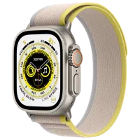 Ceas inteligent Apple Watch Ultra M/ L/ MQFU3UL/ A/ Yellow/ Beige Trail Titanium