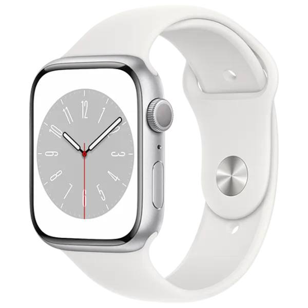 Умные часы Apple Watch Series 8 MP6N3UL/ A/ White Sport Серебристый photo 1