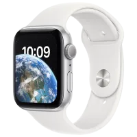 Умные часы Apple Watch SE 2022 44 мм/ Серебристый - White Sport/ MNK23UL/ A