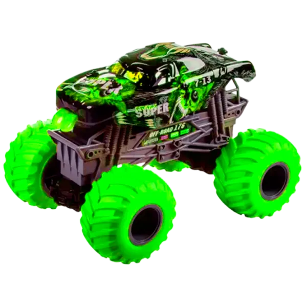 Mașină Crazon Oversize Wheel Cross-Road 333-19182B 15 km/ h/ 2.4 GHz/ Green photo 1