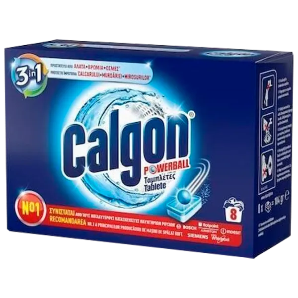 Soluție pentru mașini de spălat Calgon 7359 pentru curățirea calcarului photo 1