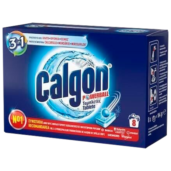 Soluție pentru mașini de spălat Calgon 7359 pentru curățirea calcarului photo 1