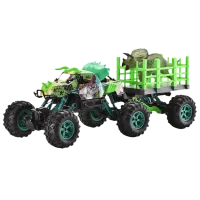 Машинка Crazon Oversize Wheel Dinosaur Truck 333-ZL21142 2.4 ГГц/ Зелёный