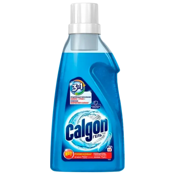 Soluție pentru mașini de spălat Calgon 3in1 pentru curățirea calcarului photo 1