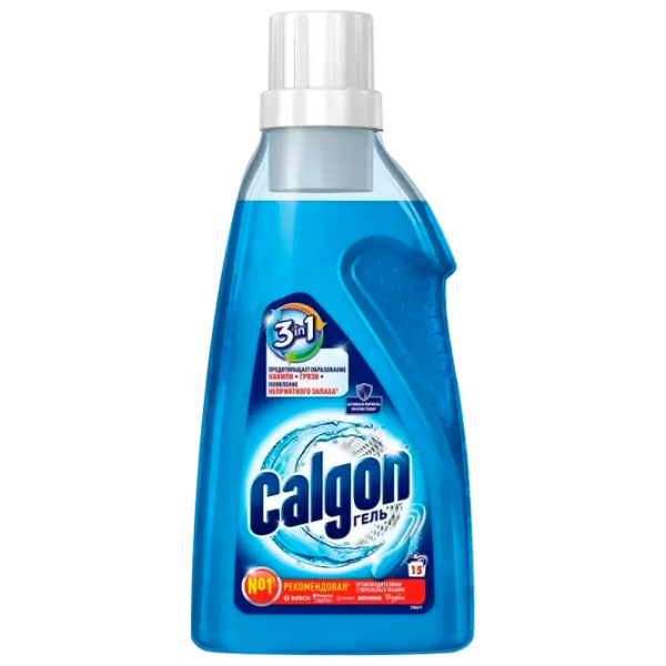 Soluție pentru mașini de spălat Calgon 3in1 pentru curățirea calcarului photo 1