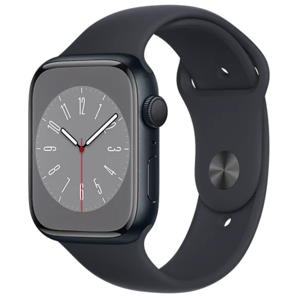 Умные часы Apple Watch Series 8 MNP13UL/ A/ Midnight Sport Midnight photo 1