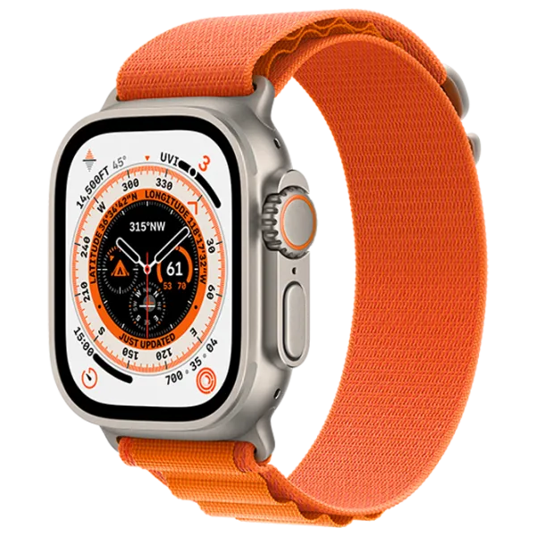Ceas inteligent Apple Watch Ultra Medium/ MQFL3UL/ A/ Orange Alpine Titanium photo 1