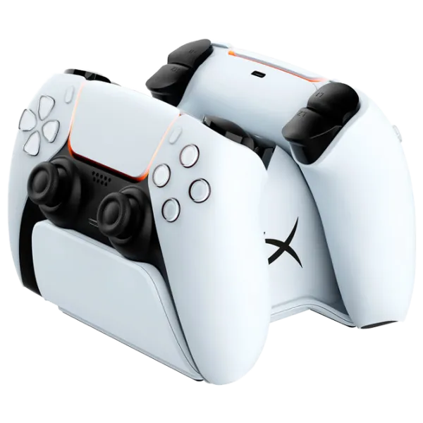 Stație de încărcare controller HyperX ChargePlay Duo Dualsense PlayStation 5 / White photo 1