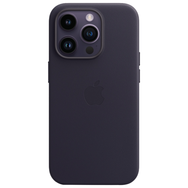 Husă pentru smartphone Apple iPhone 14 Pro Apple/ MagSafe Back/ Piele/ Purple photo 1 Husă pentru smartphone Apple iPhone 14 Pro Apple/ MagSafe Back/ Piele/ Purple photo 1