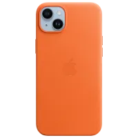 Husă pentru smartphone Apple iPhone 14 Plus Apple/ MagSafe Back/ Piele/ Orange