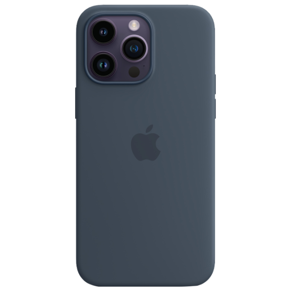 Чехол для смартфона Apple iPhone 14 Pro Max Apple/ MagSafe Back/ TPU/ Storm Синий photo 1 Чехол для смартфона Apple iPhone 14 Pro Max Apple/ MagSafe Back/ TPU/ Storm Синий photo 1