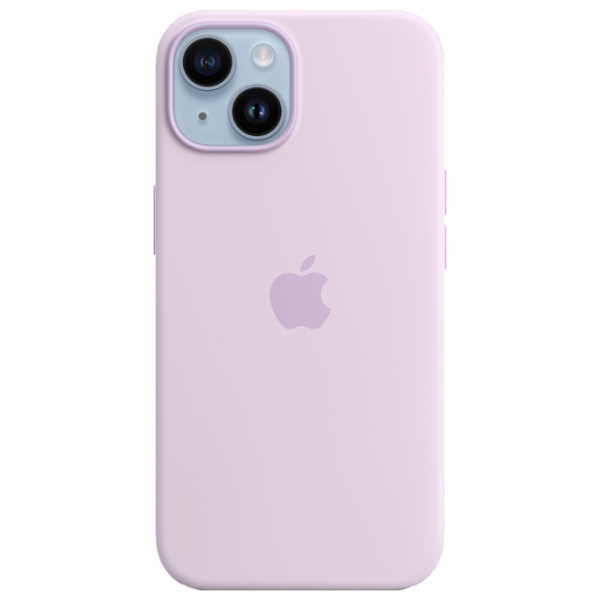 Чехол для смартфона Apple iPhone 14 Apple/ MagSafe Back/ TPU/ Liliac Пурпурный photo 1 Чехол для смартфона Apple iPhone 14 Apple/ MagSafe Back/ TPU/ Liliac Пурпурный photo 1