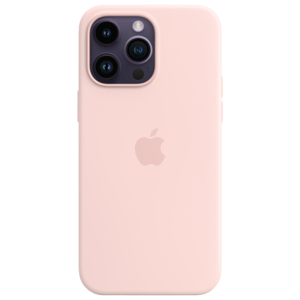 Чехол для смартфона Apple iPhone 14 Pro Max Apple/ MagSafe Back/ TPU/ Chalk Розовый photo 1 Чехол для смартфона Apple iPhone 14 Pro Max Apple/ MagSafe Back/ TPU/ Chalk Розовый photo 1