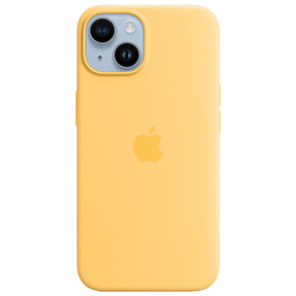 Чехол для смартфона Apple iPhone 14 Apple/ MagSafe Back/ TPU/ Желтый photo 1 Чехол для смартфона Apple iPhone 14 Apple/ MagSafe Back/ TPU/ Желтый photo 1