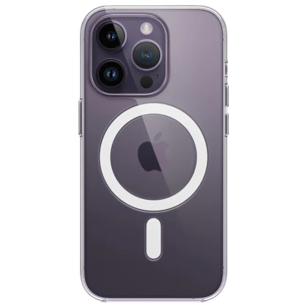 Чехол для смартфона Apple iPhone 14 Pro Apple/ MagSafe Back/ Поликарбонат/ Белый Прозрачный photo 1 Чехол для смартфона Apple iPhone 14 Pro Apple/ MagSafe Back/ Поликарбонат/ Белый Прозрачный photo 1