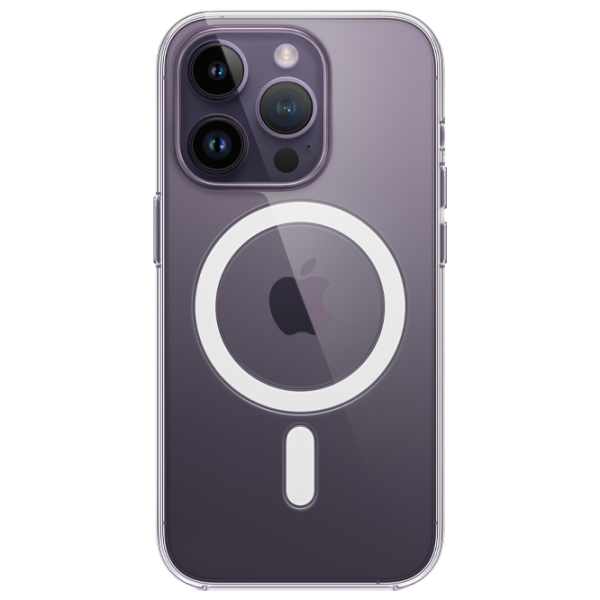 Чехол для смартфона Apple iPhone 14 Pro Apple/ MagSafe Back/ Поликарбонат/ Белый Прозрачный photo 1 Чехол для смартфона Apple iPhone 14 Pro Apple/ MagSafe Back/ Поликарбонат/ Белый Прозрачный photo 1