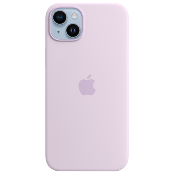 Чехол для смартфона Apple iPhone 14 Plus Apple/ MagSafe Back/ TPU/ Liliac Пурпурный photo 1 Чехол для смартфона Apple iPhone 14 Plus Apple/ MagSafe Back/ TPU/ Liliac Пурпурный photo 1