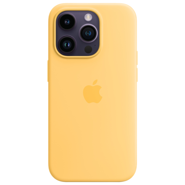 Husă pentru smartphone Apple iPhone 14 Pro Apple/ MagSafe Back/ TPU/ Sunglow Yellow photo 1 Husă pentru smartphone Apple iPhone 14 Pro Apple/ MagSafe Back/ TPU/ Sunglow Yellow photo 1