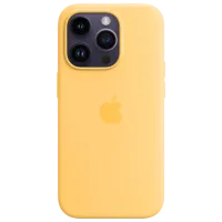 Husă pentru smartphone Apple iPhone 14 Pro Apple/ MagSafe Back/ TPU/ Sunglow Yellow