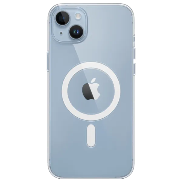 Чехол для смартфона Apple iPhone 14 Plus Apple/ MagSafe Back/ Поликарбонат/ Белый Прозрачный photo 1 Чехол для смартфона Apple iPhone 14 Plus Apple/ MagSafe Back/ Поликарбонат/ Белый Прозрачный photo 1