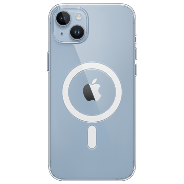 Чехол для смартфона Apple iPhone 14 Plus Apple/ MagSafe Back/ Поликарбонат/ Белый Прозрачный photo 1 Чехол для смартфона Apple iPhone 14 Plus Apple/ MagSafe Back/ Поликарбонат/ Белый Прозрачный photo 1