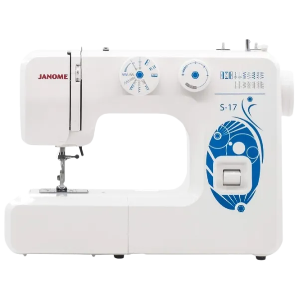 Mașină de cusut Janome S-17 Electromecanică/ White photo 1