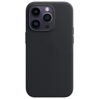Husă pentru smartphone Apple iPhone 14 Pro Apple/ MagSafe Back/ Piele/ Midnight Black