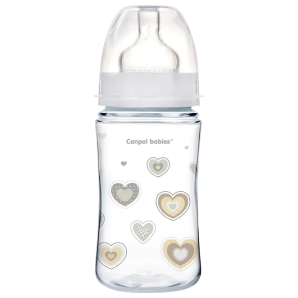 Biberon Canpol 35/ 217 Unisex/ 240 ml/ Transparent photo 1