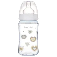 Biberon Canpol 35/ 217 Unisex/ 240 ml/ Transparent