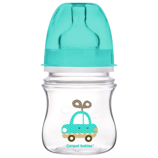Biberon Canpol 35/ 220 Unisex/ 120 ml/ Transparent photo 1 Biberon Canpol 35/ 220 Unisex/ 120 ml/ Transparent photo 1