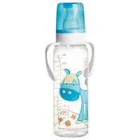 Biberon Canpol 11/ 845 Unisex/ 250 ml/ Transparent