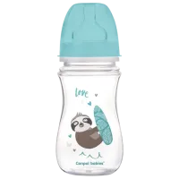 Biberon Canpol 35/ 221 Unisex/ 240 ml/ Transparent