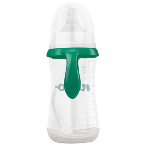 Biberon Neno cu tetina din silicon Unisex/ 300 ml/ Transparent photo 1 Biberon Neno cu tetina din silicon Unisex/ 300 ml/ Transparent photo 1