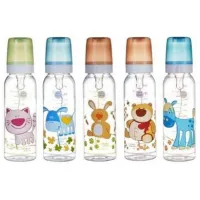 Biberon Canpol 11/ 841 Unisex/ 250 ml/ Transparent