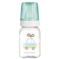 Biberon Canpol 42/ 202 Unisex/ 120 ml/ Transparent