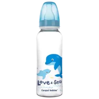 Biberon Canpol 59/ 400 Unisex/ 250 ml/ Transparent