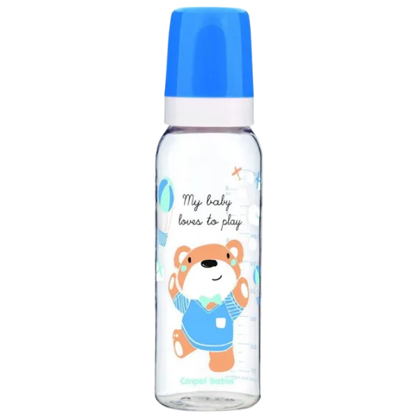 Biberon Canpol 11/ 840 Unisex/ 250 ml/ Transparent photo 1 Biberon Canpol 11/ 840 Unisex/ 250 ml/ Transparent photo 1