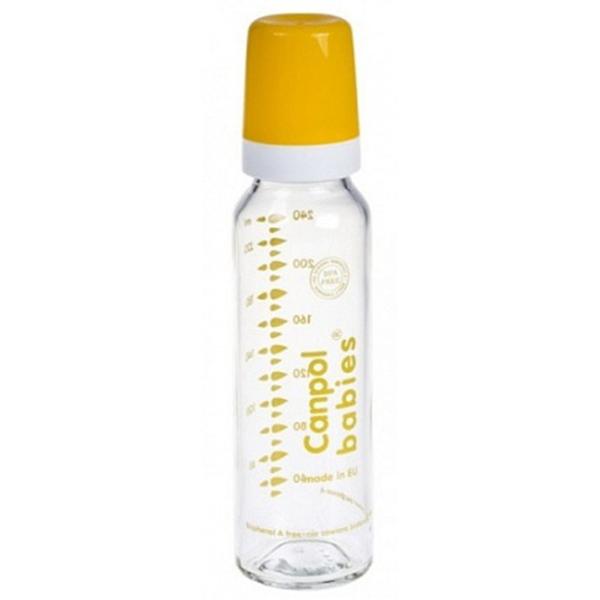 Biberon Canpol 42/ 101 Unisex/ 240 ml/ Transparent photo 1