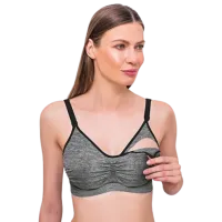 Sutien pentru alăptare
BabyOno 506/ 34 70 - 75 cm/ Poliamid,elastan/ Gray