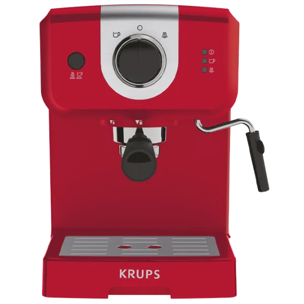 Espressor KRUPS XP320530 Manual (cu cupă) / 1.5 l / Red photo 1