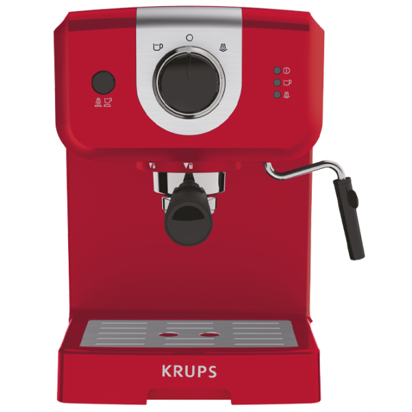 Espressor KRUPS XP320530 Manual (cu cupă) / 1.5 l / Red photo 1