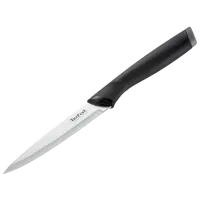 Кухонный нож Tefal K2213944 Нержавеющая сталь/ Черный