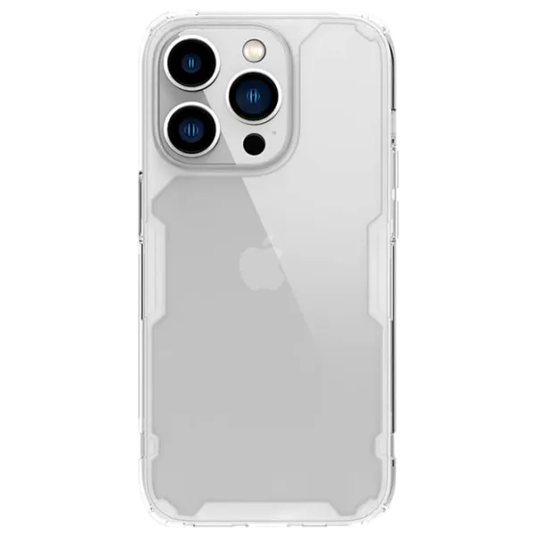 Чехол для смартфона Apple iPhone 14 Pro Max Nillkin/ Back/ TPU/ PC/ Белый Прозрачный photo 1