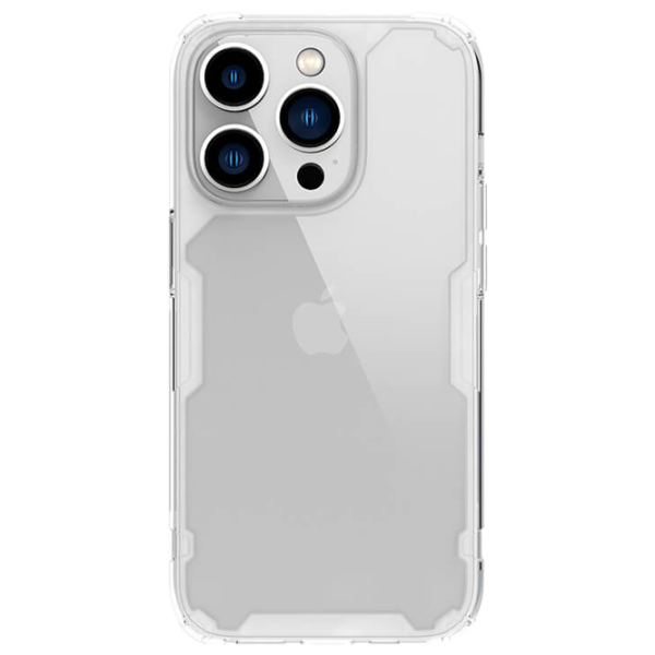 Чехол для смартфона Apple iPhone 14 Pro Max Nillkin/ Back/ TPU/ PC/ Белый Прозрачный photo 1