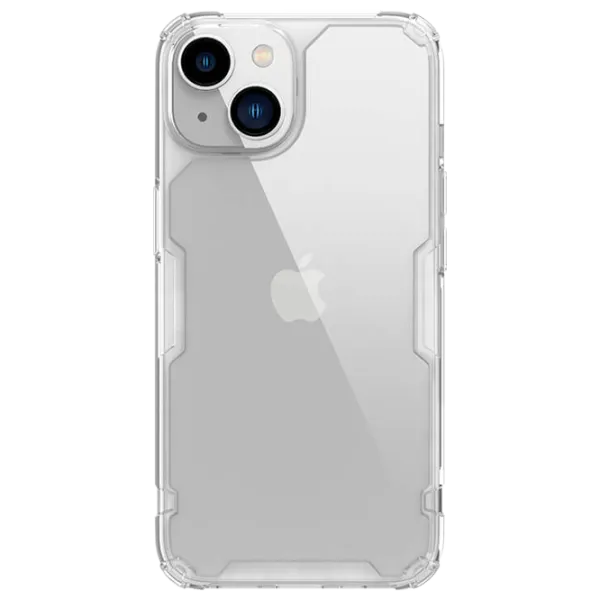 Чехол для смартфона Apple iPhone 14 Plus Nillkin/ Back/ TPU/ PC/ Белый Прозрачный photo 1