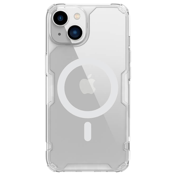 Husă pentru smartphone Apple iPhone 14 Plus Nillkin/ Back/ TPU/ PC/ White Transparent photo 1