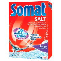 Средство Somat Salt 1.5 кг соль / для удаления накипи