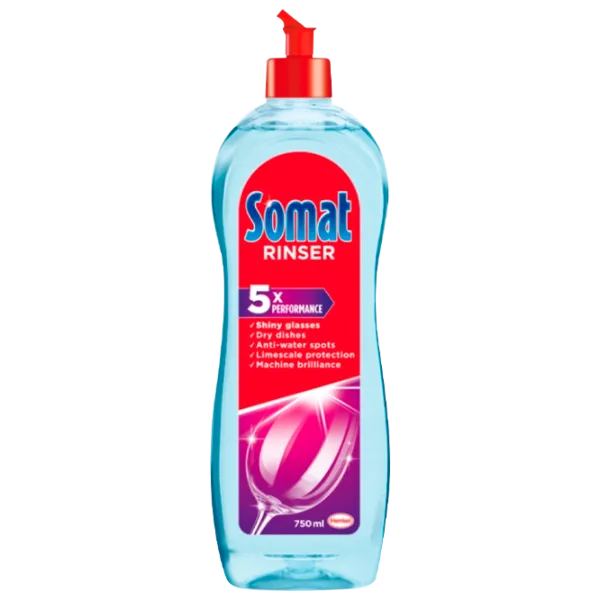 Средство для посудомоечной машины Somat Rinse 344098 для смягчения воды photo 1 Средство для посудомоечной машины Somat Rinse 344098 для смягчения воды photo 1