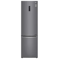 Холодильник LG GW-B509SLKM с нижней морозильной камерой 384 л / 203 cm / Нержавеющая сталь
